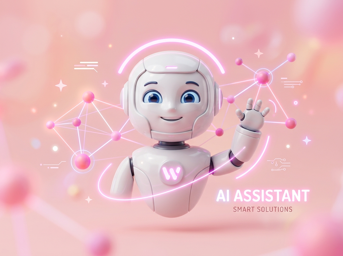 AI Agent 3D Illustration